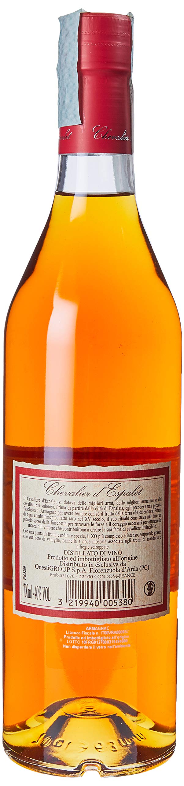 Armagnac XO Chevalier Despalet Astucciato CL.70 : Amazon.it